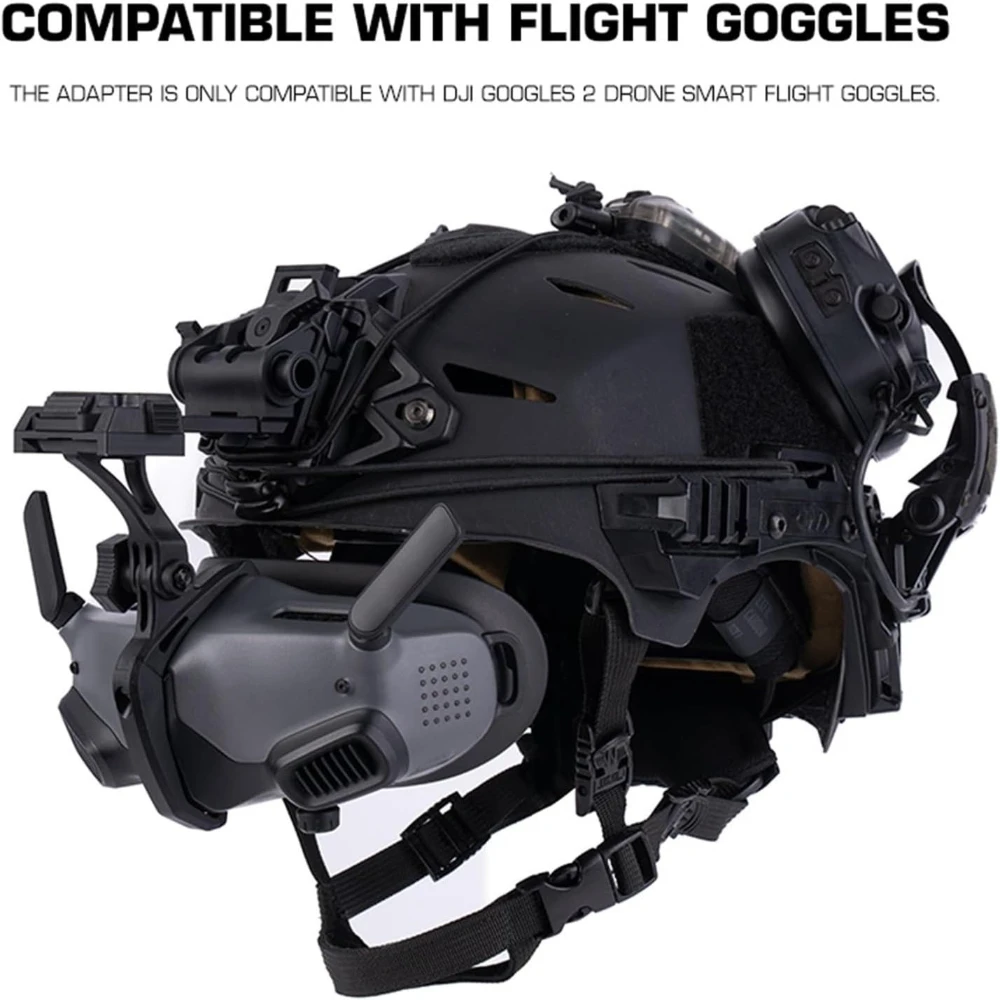 Soporte gafas visor nocturno NVG compatible DJI Goggles 2.0 - imagen 2