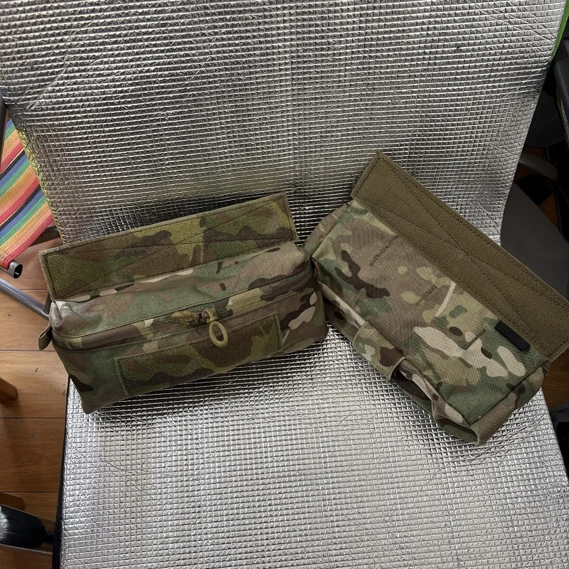 Bolsa táctica colgante para aire libre, negro, verde militar y OD - imagen 4