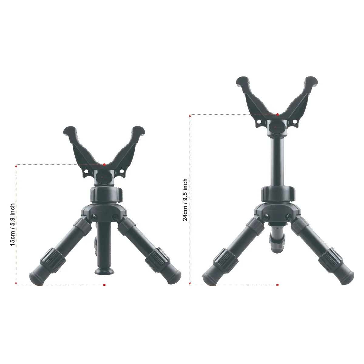 Victoptics Rokstad ELP trípode de tiro con cabeza V portátil - imagen 2
