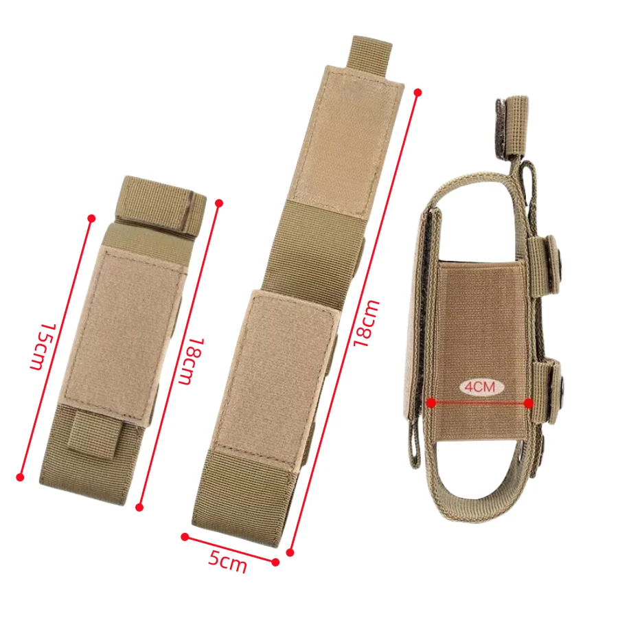 Kit primeros auxilios táctico MOLLE con torniquete – Bolsa supervivencia - imagen 4