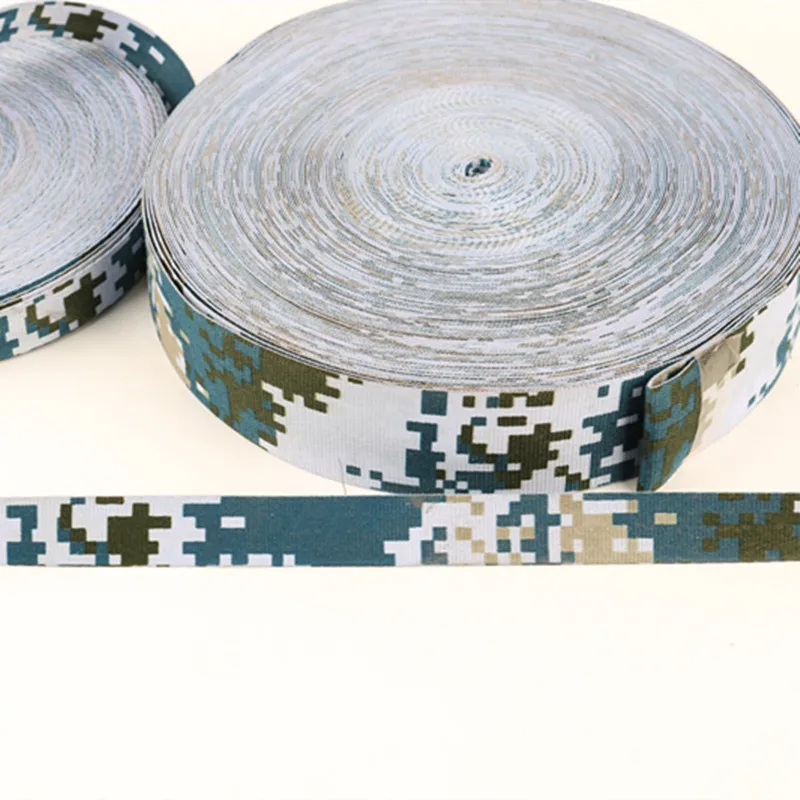 Correa táctica MOLLE camuflaje azul océano no elástica para bolsa - imagen 2