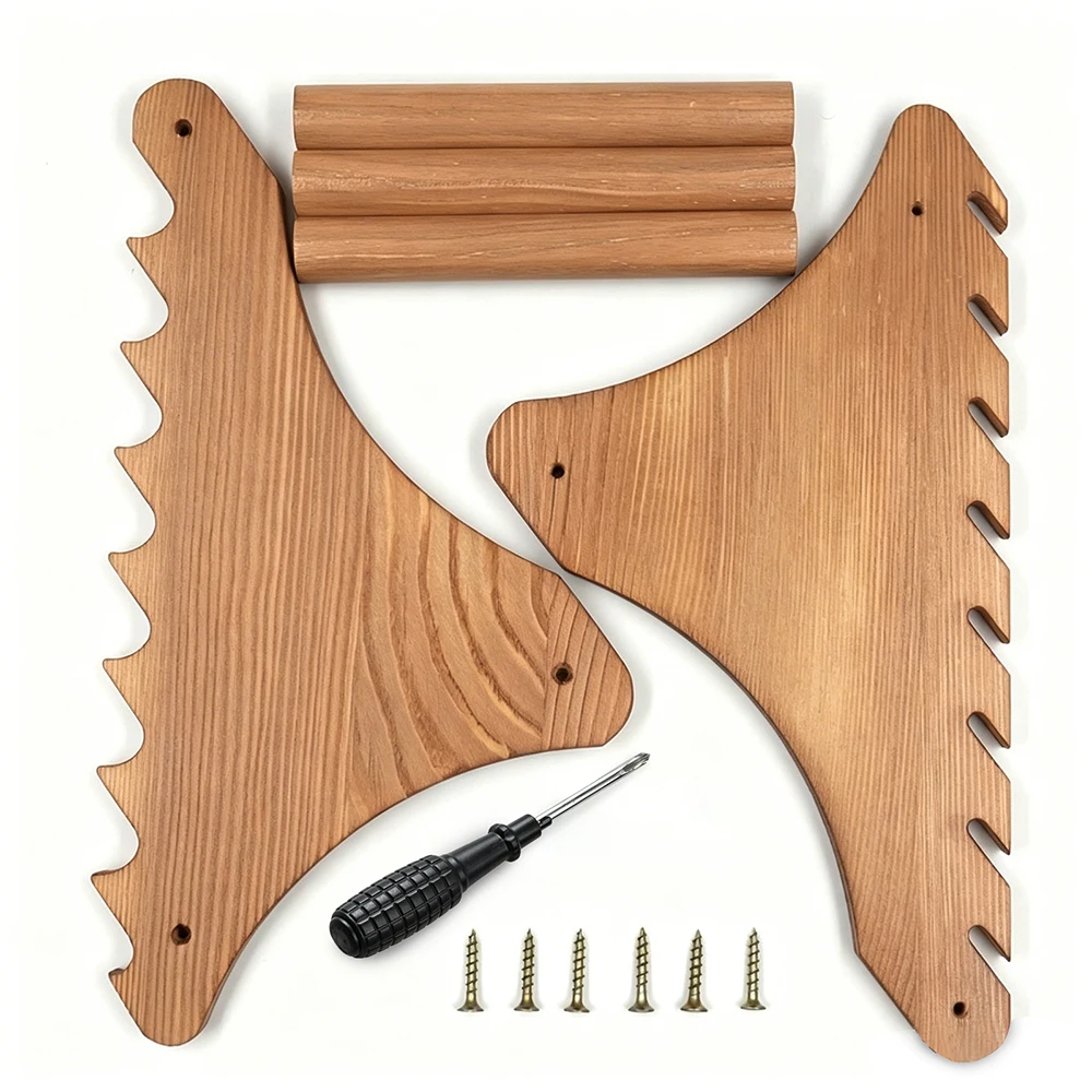 Organizador de cuchillos de madera con soporte para cocina y caza - imagen 5