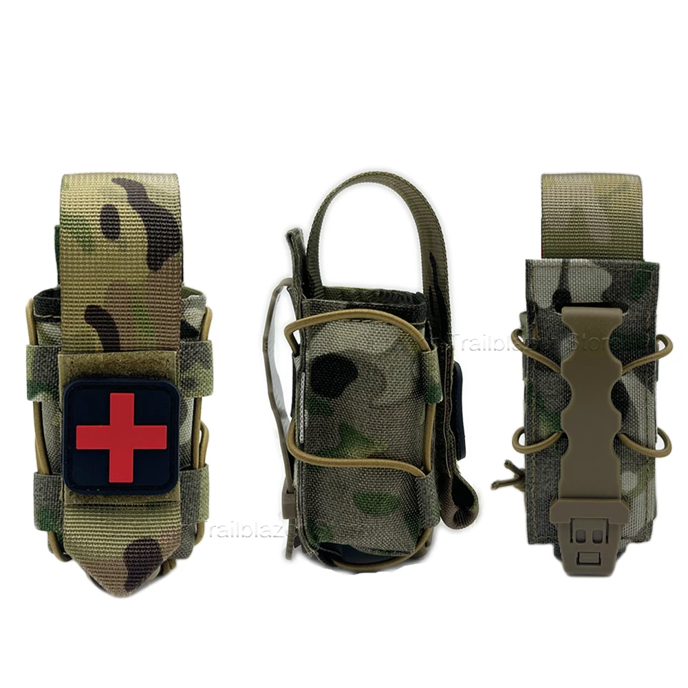 Bolsa táctica torniquete MOLLE con soporte de despliegue rápido - imagen 5