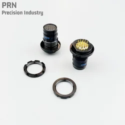 Interfaz PRC-163 de acero inoxidable con tuerca y pines