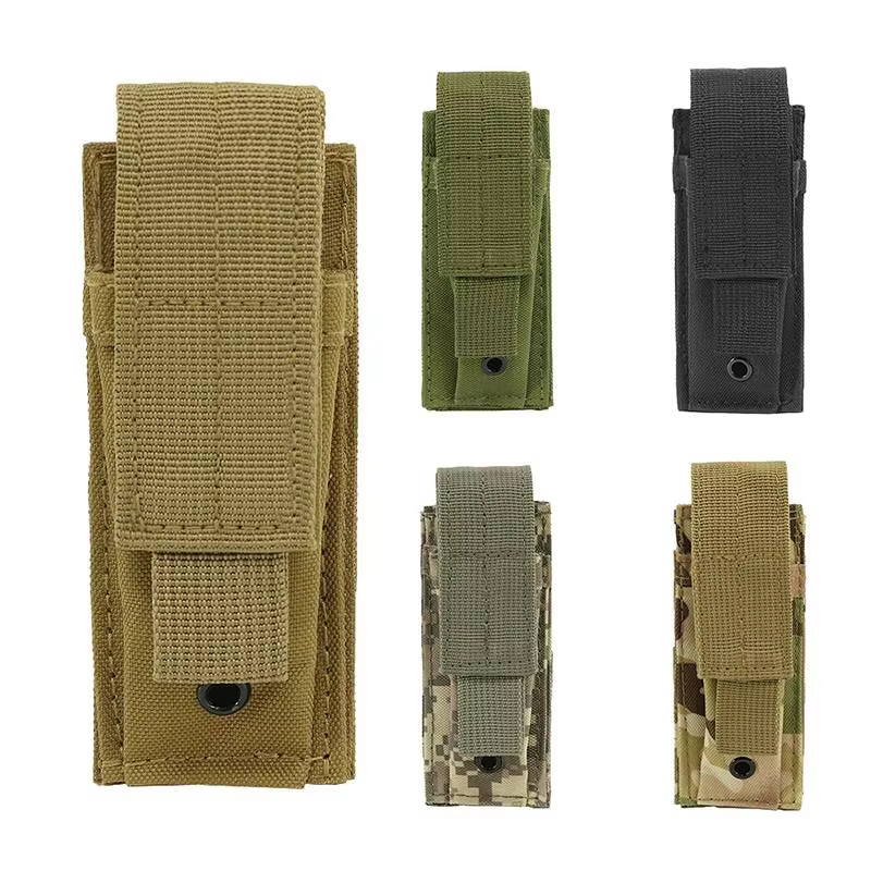 Bolsa táctica MOLLE caza – Portamagazine 9mm y funda spray - imagen 2