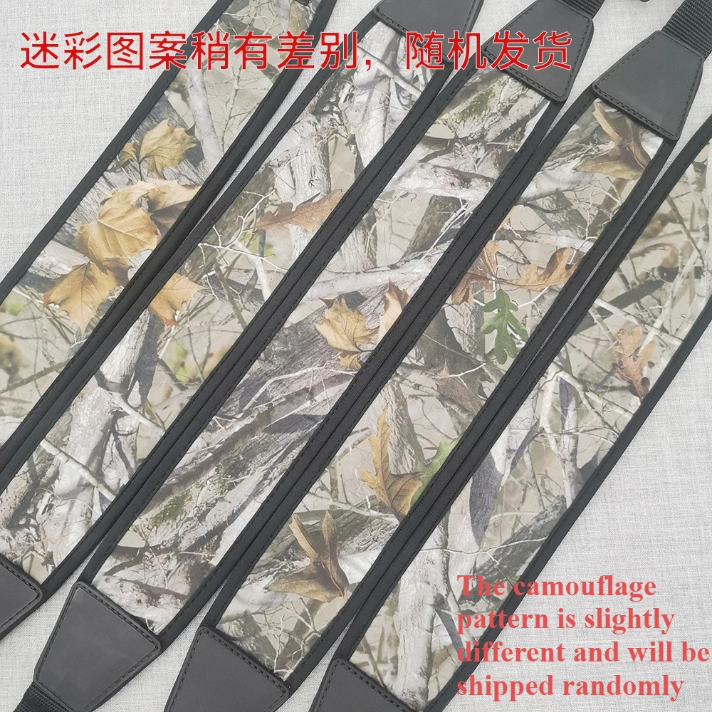 Correa de hombro táctica camuflaje ajustable, antideslizante