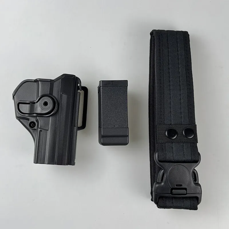 Funda táctica P320 para cinturón con bolsa cargador y caza - imagen 4