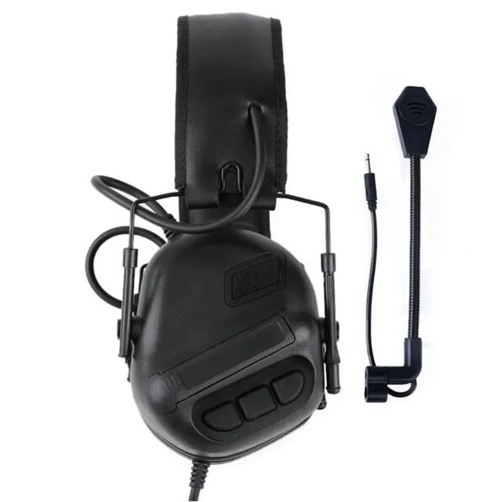 Auriculares tácticos reductores de ruido militares para caza y airsoft - imagen 4