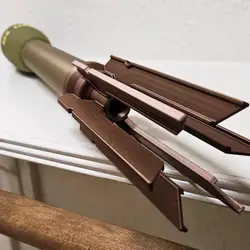 Bazooka de la Segunda Guerra Mundial, impresión 3D DIY decorativo