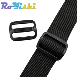 Hebilla tri-glide ajustable plástico negro 1 pulgada correas mochila