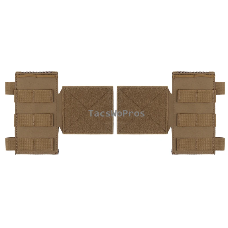 Chaleco táctico MOLLE con panel expansivo y bolsos laterales - imagen 5