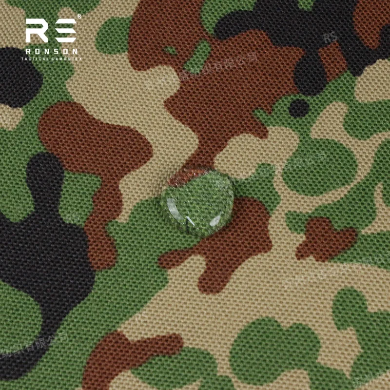 Cordura Oxford recubierta PU impermeable camuflaje forestal - imagen 4