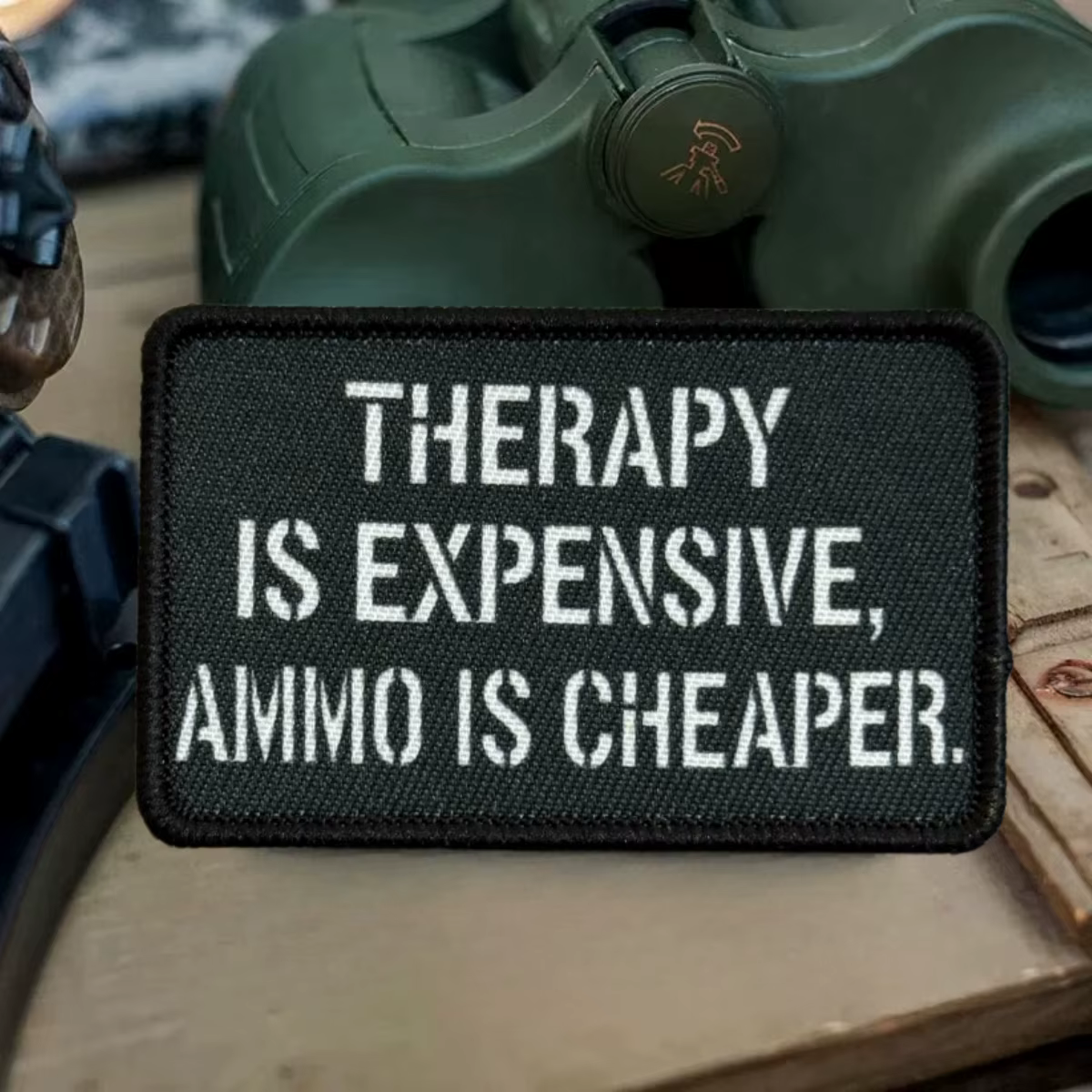 Parche táctico militar impreso con velcro gancho y bucle - imagen 5