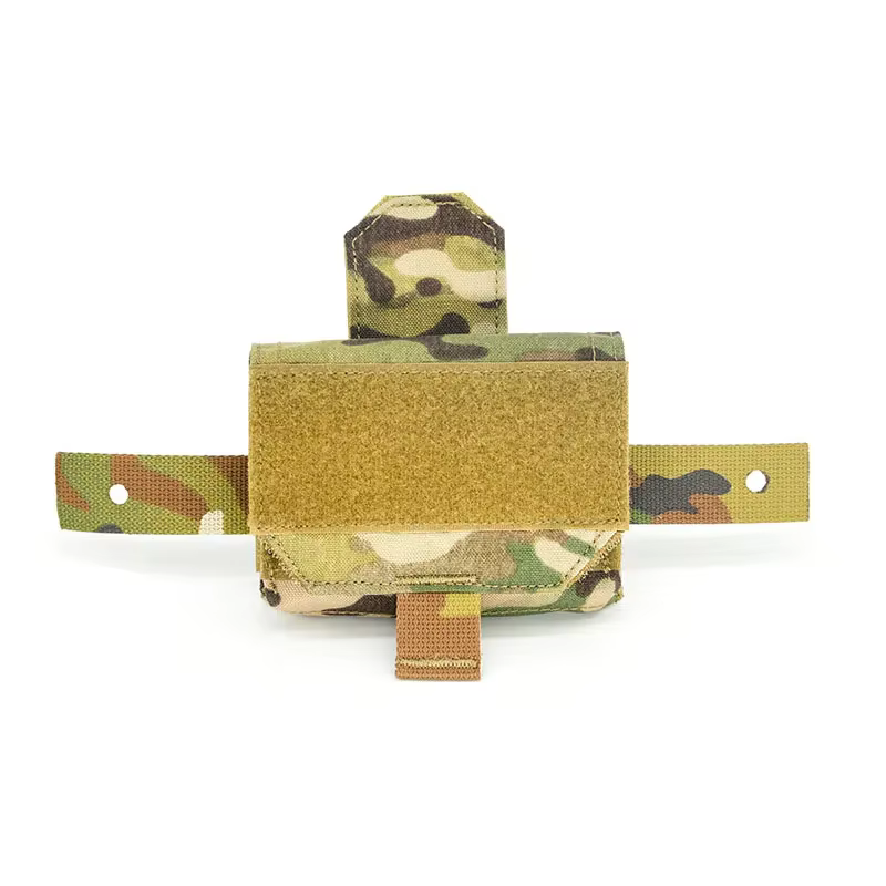 Caja batería casco táctico – Sistema AVS/PVS camuflaje caza - imagen 2