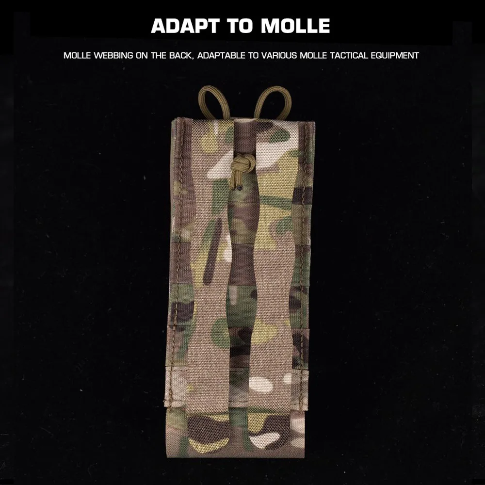 Funda MOLLE walkie talkie MPU5 PRC152 PRC163 - imagen 3