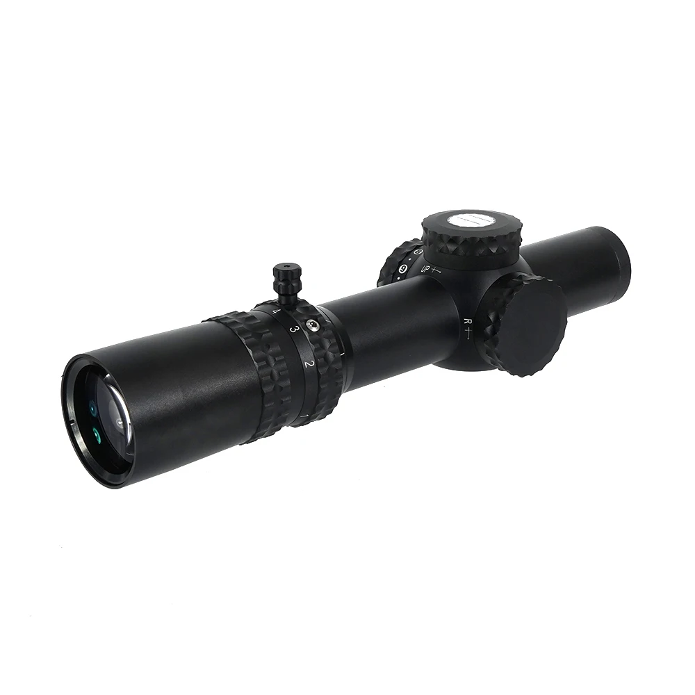 Evolution Gear Mira telescópica FFP caza Mils FDE/BK a impactos - imagen 4