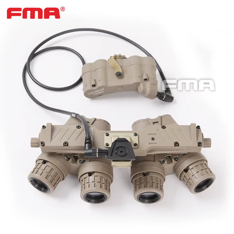 Caja batería táctica FMA GPNVG18 para visión nocturna con cable recto - imagen 3
