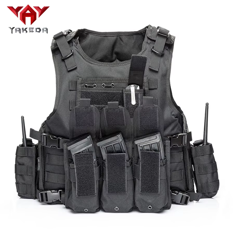 YAKEDA Chaleco táctico MOLLE anfibio para entrenamiento al aire libre - imagen 5