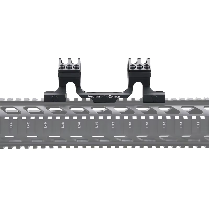 Montaje Picatinny con anillos de 30mm para óptica táctica - imagen 3