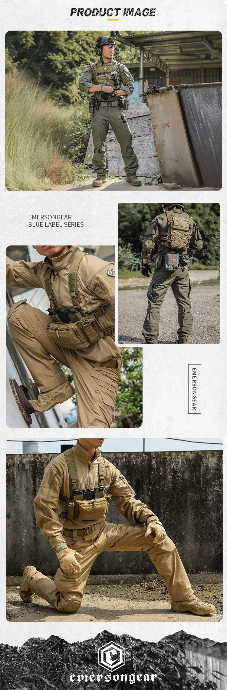 Ajustes y detalles del pantalón táctico