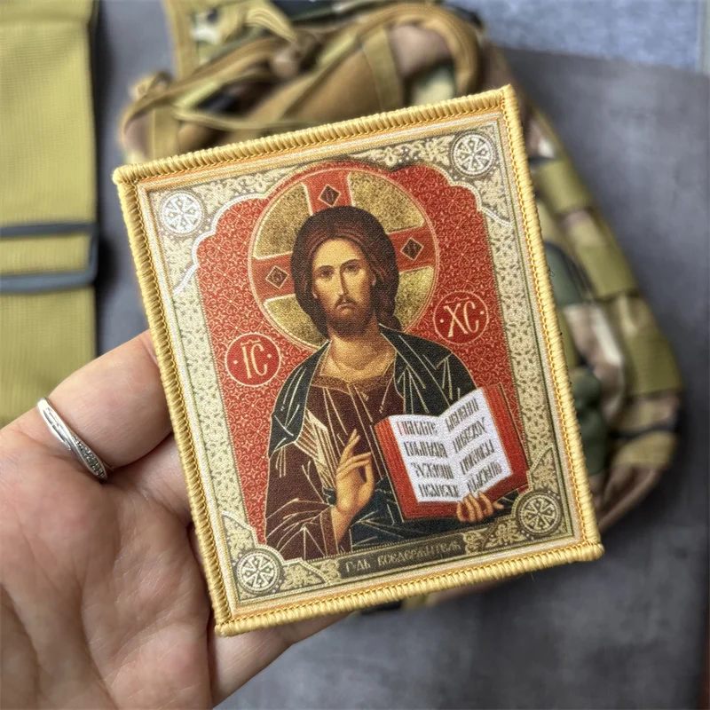 Parche táctico insignia moral estampado para brazalete gancho y bucle - imagen 5