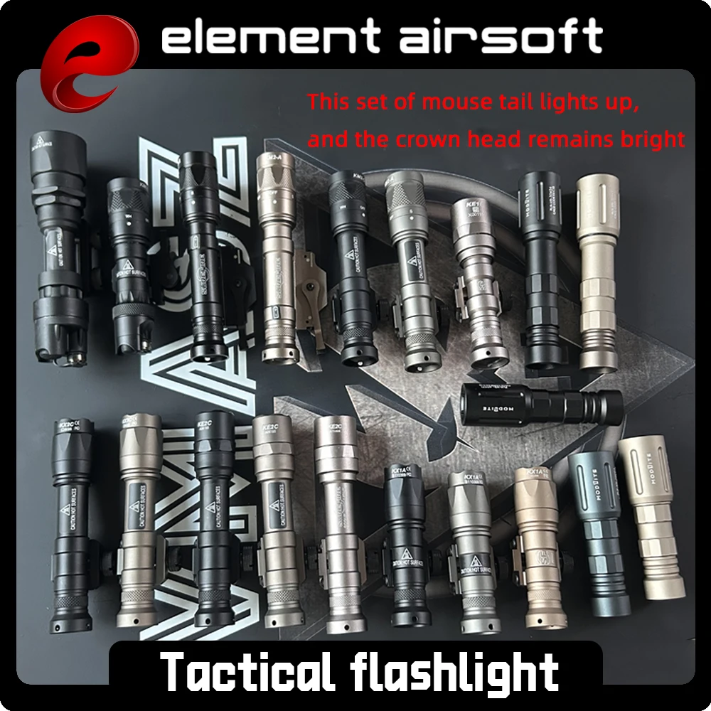 Element Linterna Táctica Potente M300A M323V M600C M600W M620V