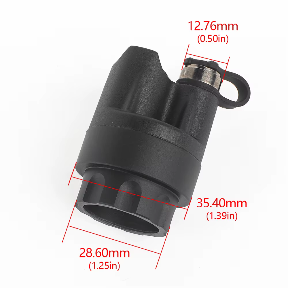 Tapa trasera metal interruptor presión doble función Surefire M300 M600 - imagen 4