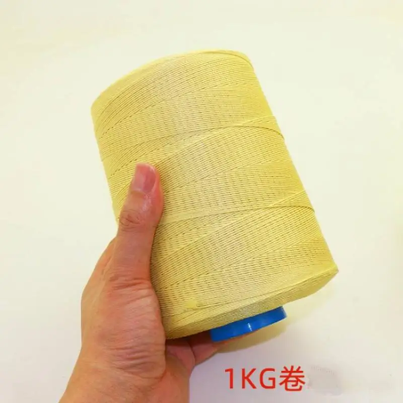 Hilo de aramida resistente para costura manual y máquina (200D-1500D)
