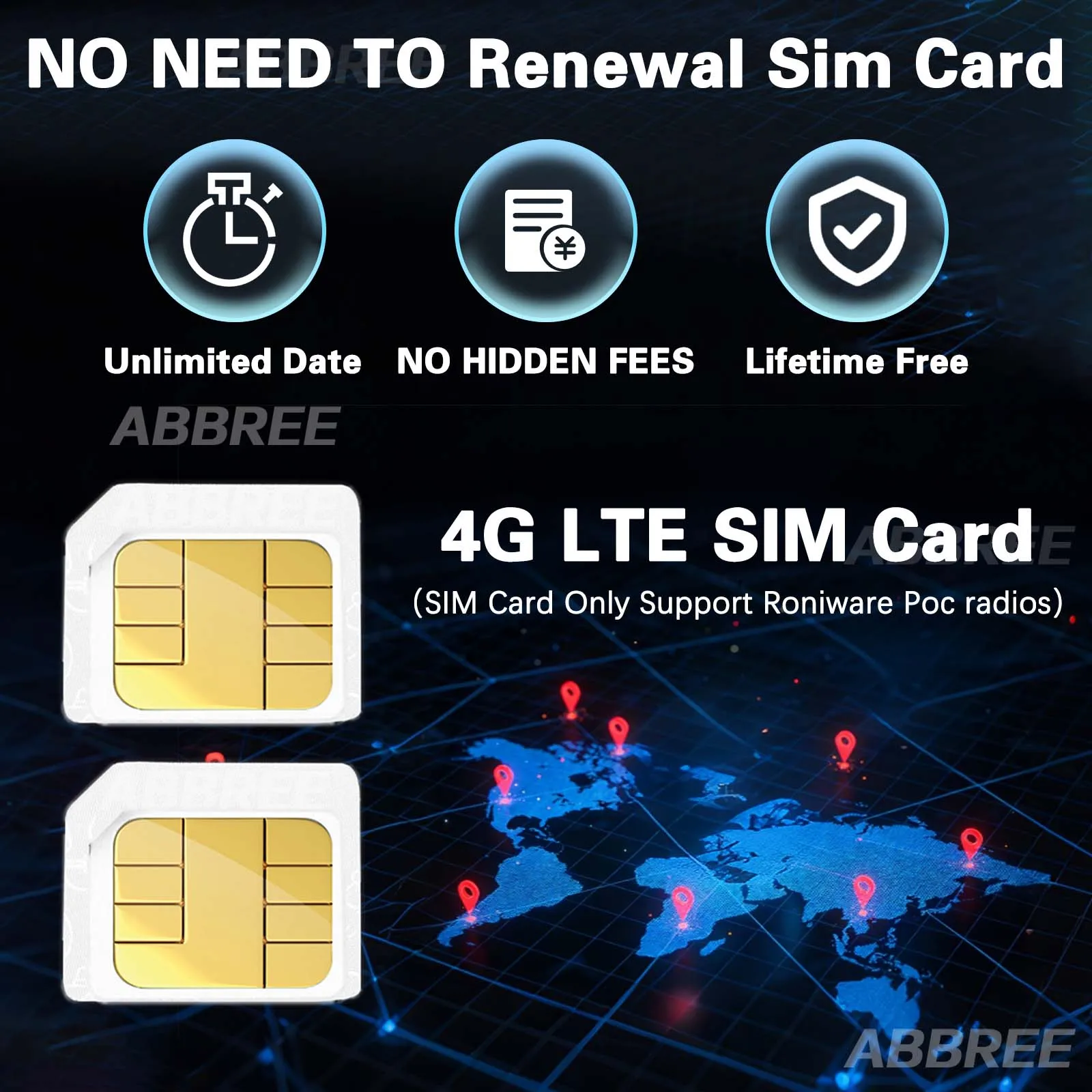 Baofeng AT1 – Radio POC 4G/5G Ilimitados sin Cuota Mensual - imagen 3