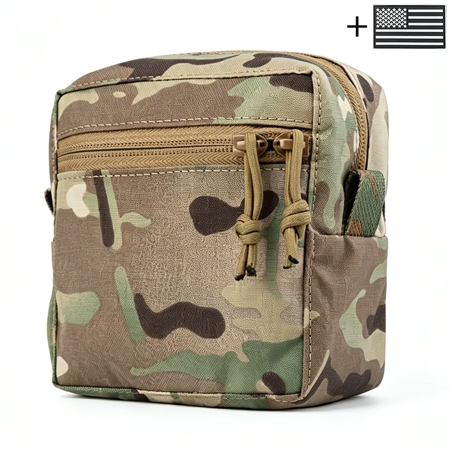 Bolsa táctica MOLLE multifuncional riñonera con organizador interno - imagen 5