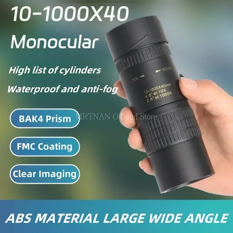 Monocular telescopio largo alcance definición para caza y camping - imagen 4
