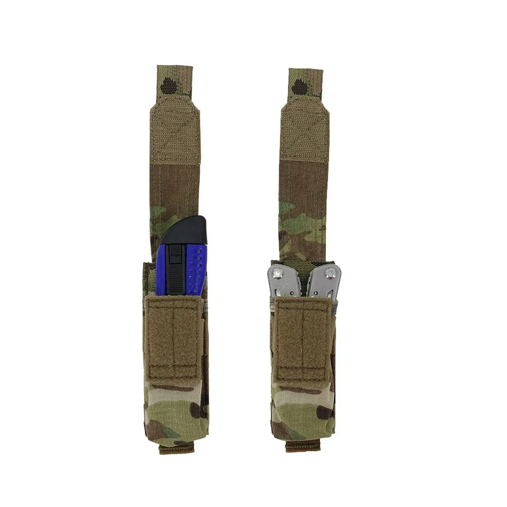 Bolsa táctica MOLLE para linterna, almacenamiento y transporte exterior - imagen 2