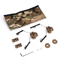 Emersongear adaptador riel para casco táctico con soporte Comtac