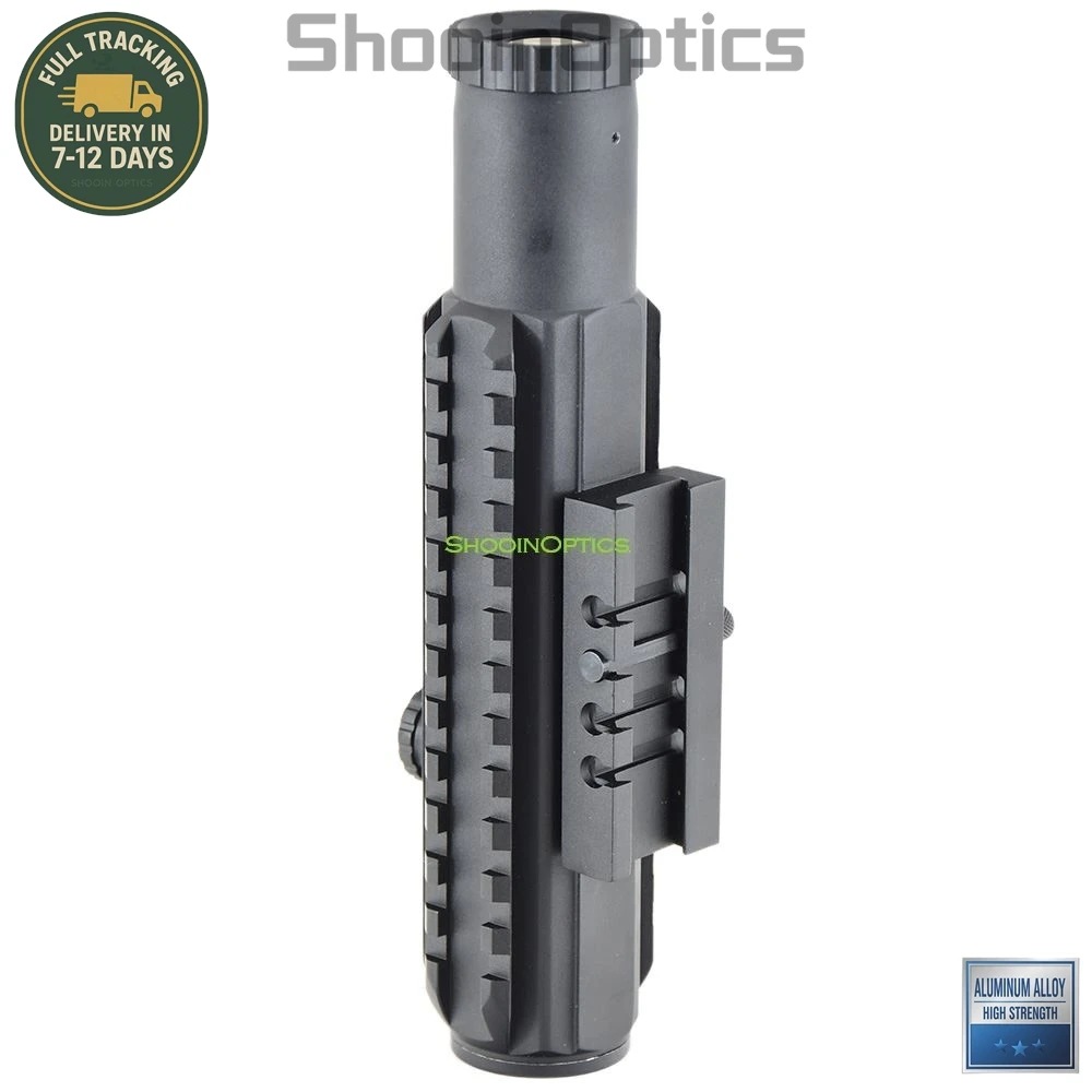 Mira telescópica Shooin Optics para riel Picatinny, aluminio estanca - imagen 4