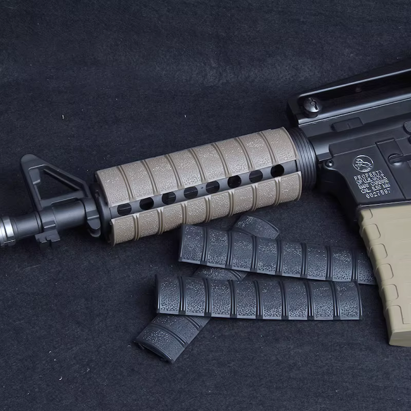 Cubierta Picatinny Tou negra – Protector rail táctico para AR15 - imagen 3