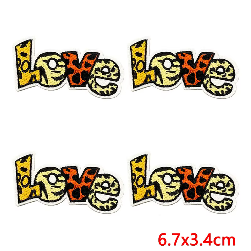 Parche termoadhesivo leopardo bordado para ropa y accesorios - imagen 2