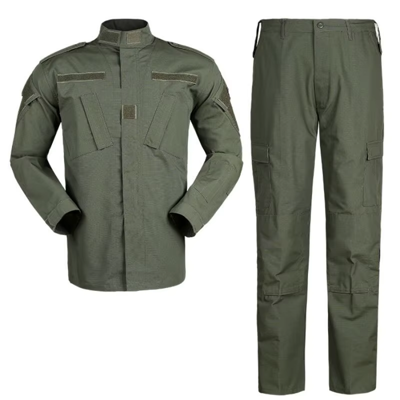 Uniforme multicampo verde oliva ripstop con bolsillos MOLLE - imagen 2