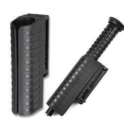 Funda bastón táctico – Rotación 360° expandible cinturón servicio