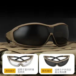 Gafas Tácticas de Tiro UV con protección para airsoft y paintball