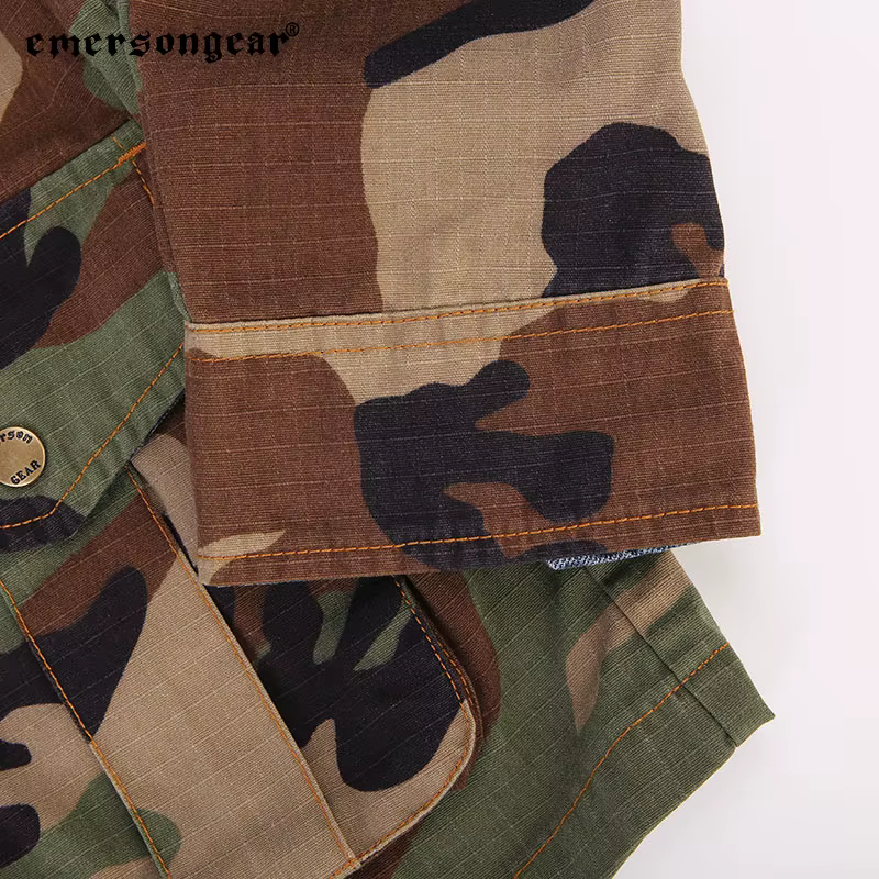 Chaqueta táctica BDU mujer – Estilo militar vintage vaquero - imagen 5