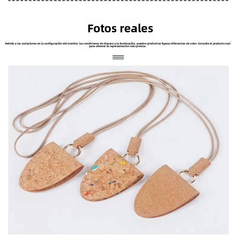 Clip magnético para gafas solares con correa de corcho firme - imagen 3