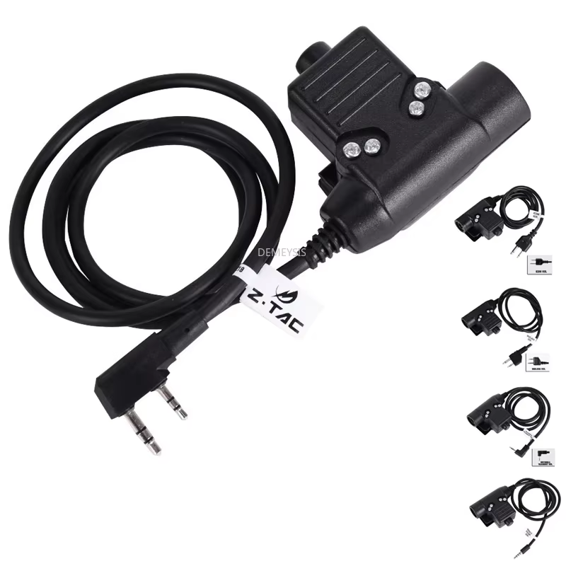 Adaptador PTT universal para radios Icom Kenwood Motorola