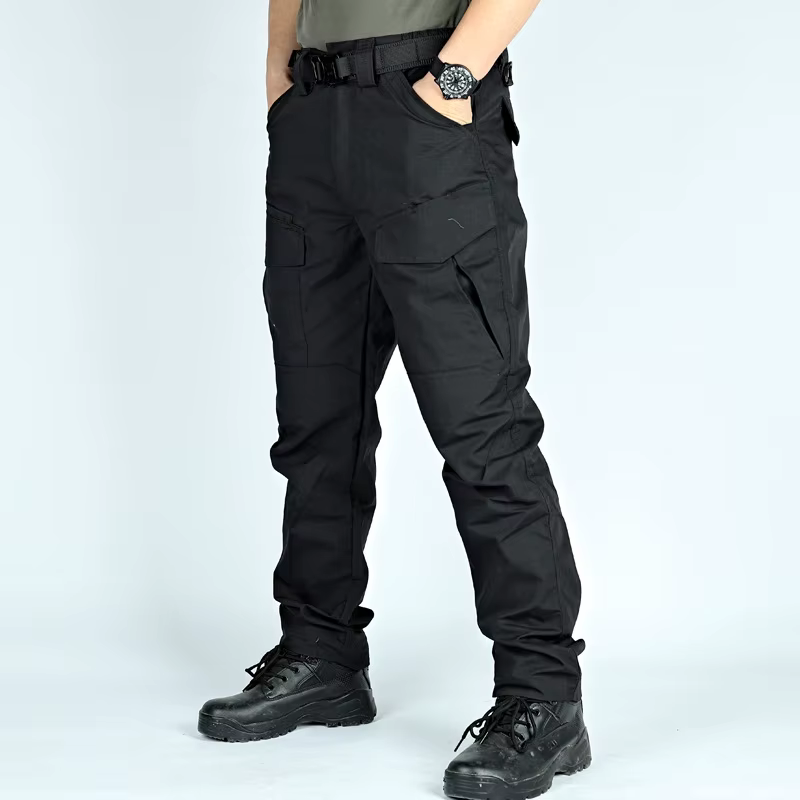 Pantalón táctico militar impermeable con bolsillos MOLLE