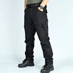 Pantalón táctico militar impermeable con bolsillos MOLLE