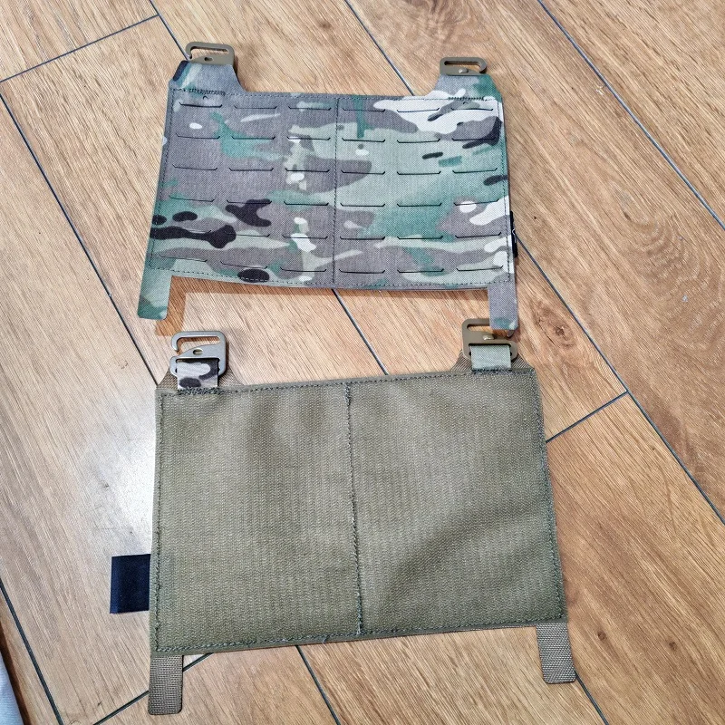Chaleco táctico plate carrier con panel frontal láser AOR1/MC/CB - imagen 2