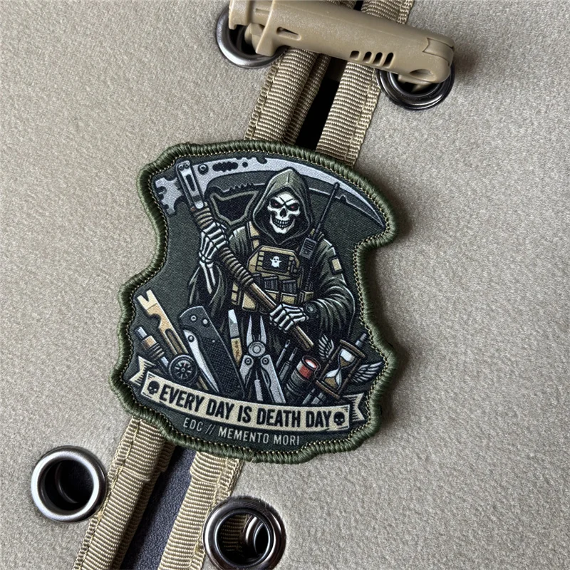 Parche táctico con velcro para ropa, insignia de moral militar - imagen 2