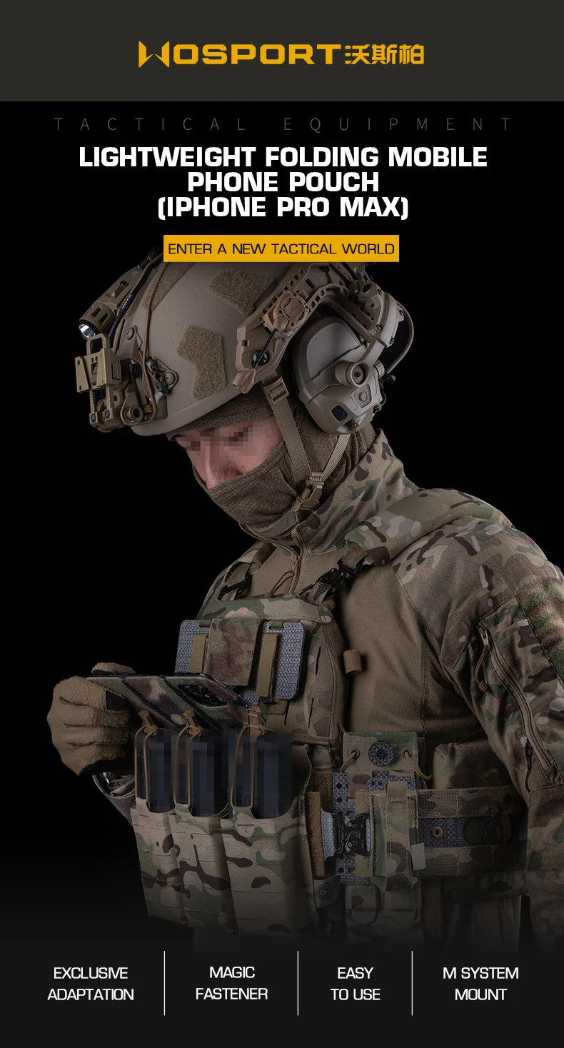 Bolsa plegable en diseño camuflado