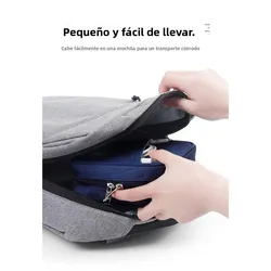 Bolsa organizadora táctica para cables y accesorios electrónicos