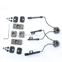 Auriculares tácticos C2 para casco con montaje rápido giratorio