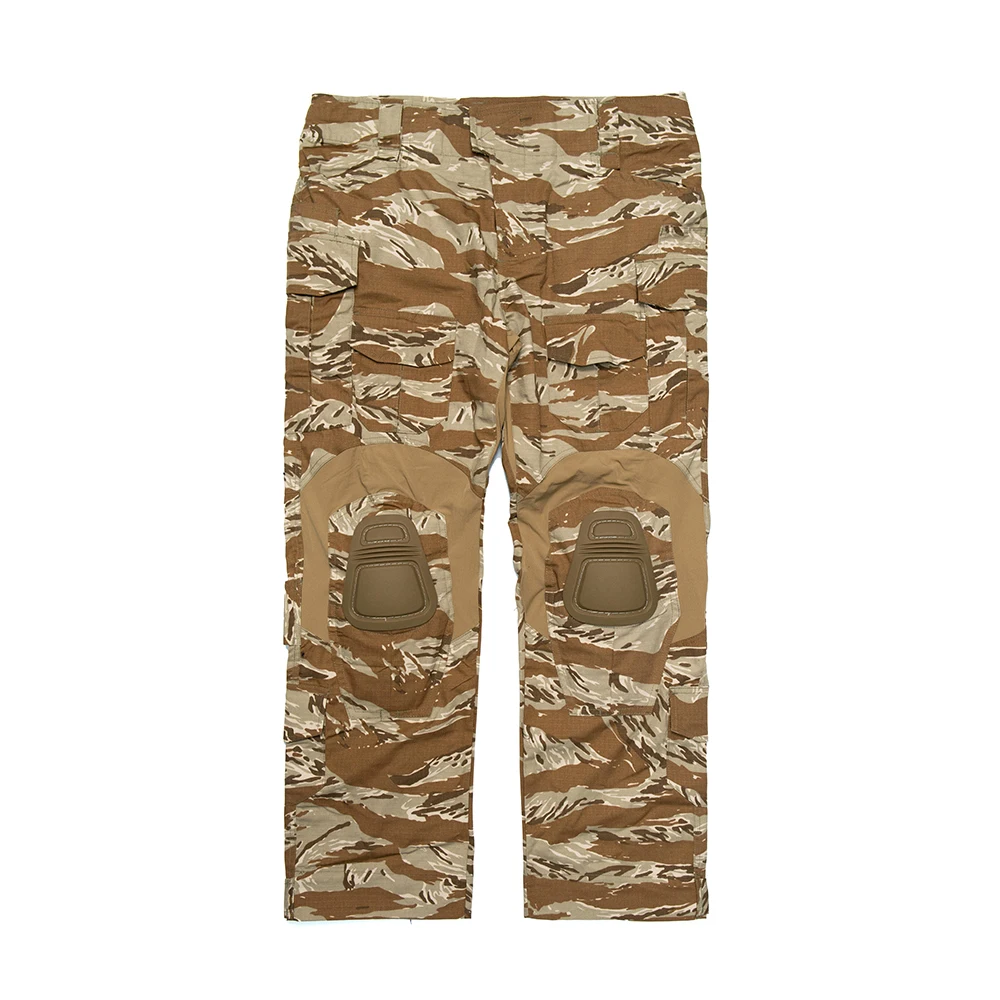 G3 Pantalones tácticos camuflaje tigre ripstop MOLLE refuerzo - imagen 2